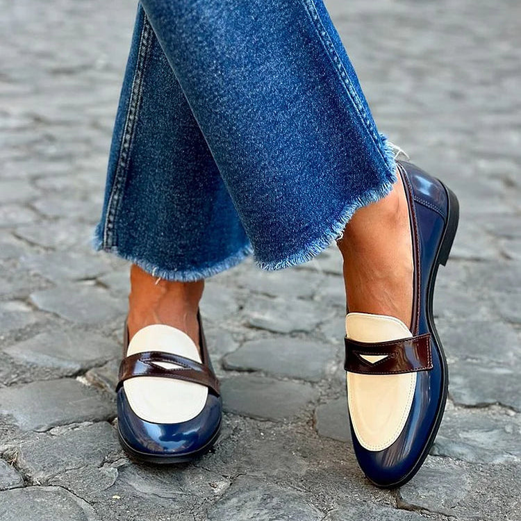 Beatrice | Two-Tone Classic Loafer