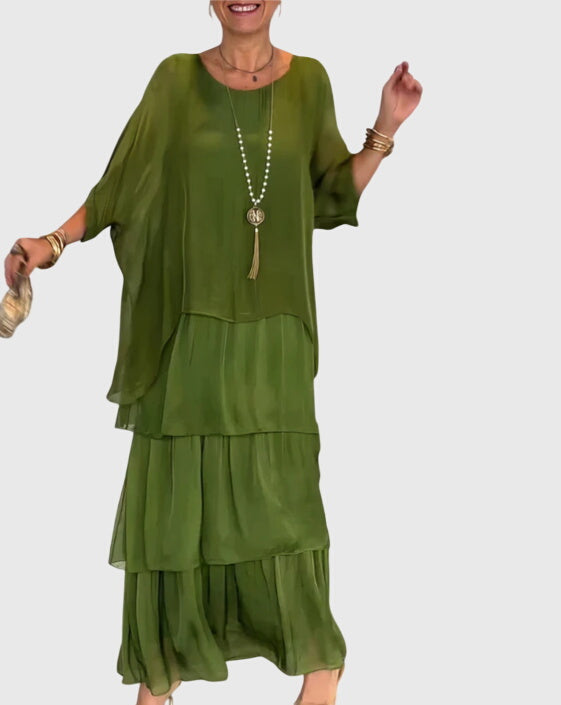 Isabella | Long Flowing Maxi Dress