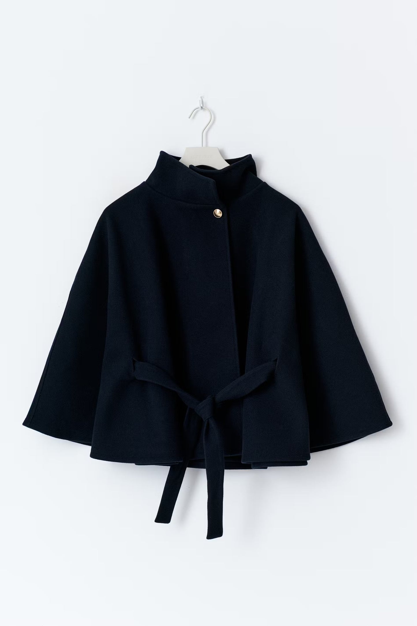 Vienne | Belted Wool-Blend Cape
