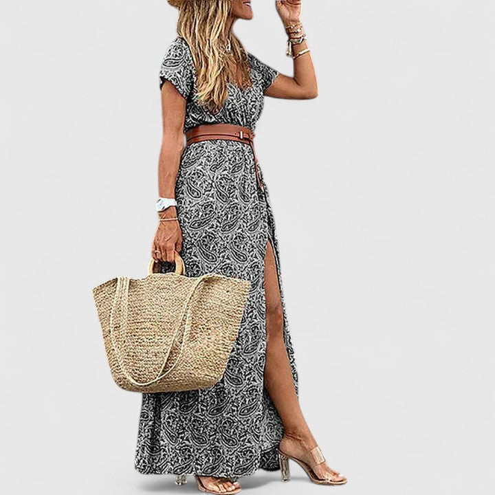 Isabella | Flowing Boho Maxi Dress