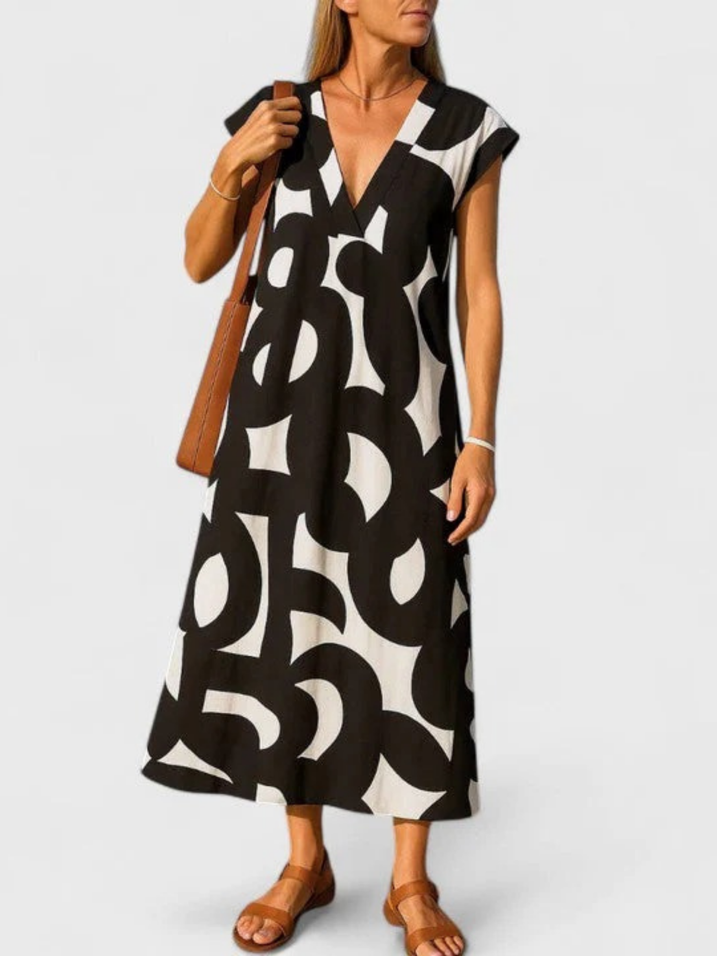 Isabella | Relaxed High-Neck Dress
