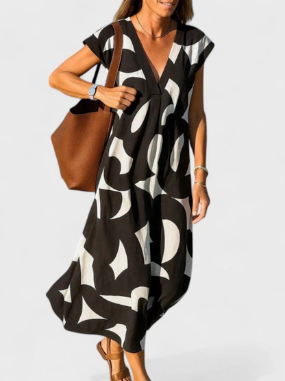 Isabella | Relaxed High-Neck Dress