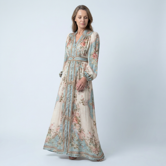 Ophelia | Floral Maxi Dress