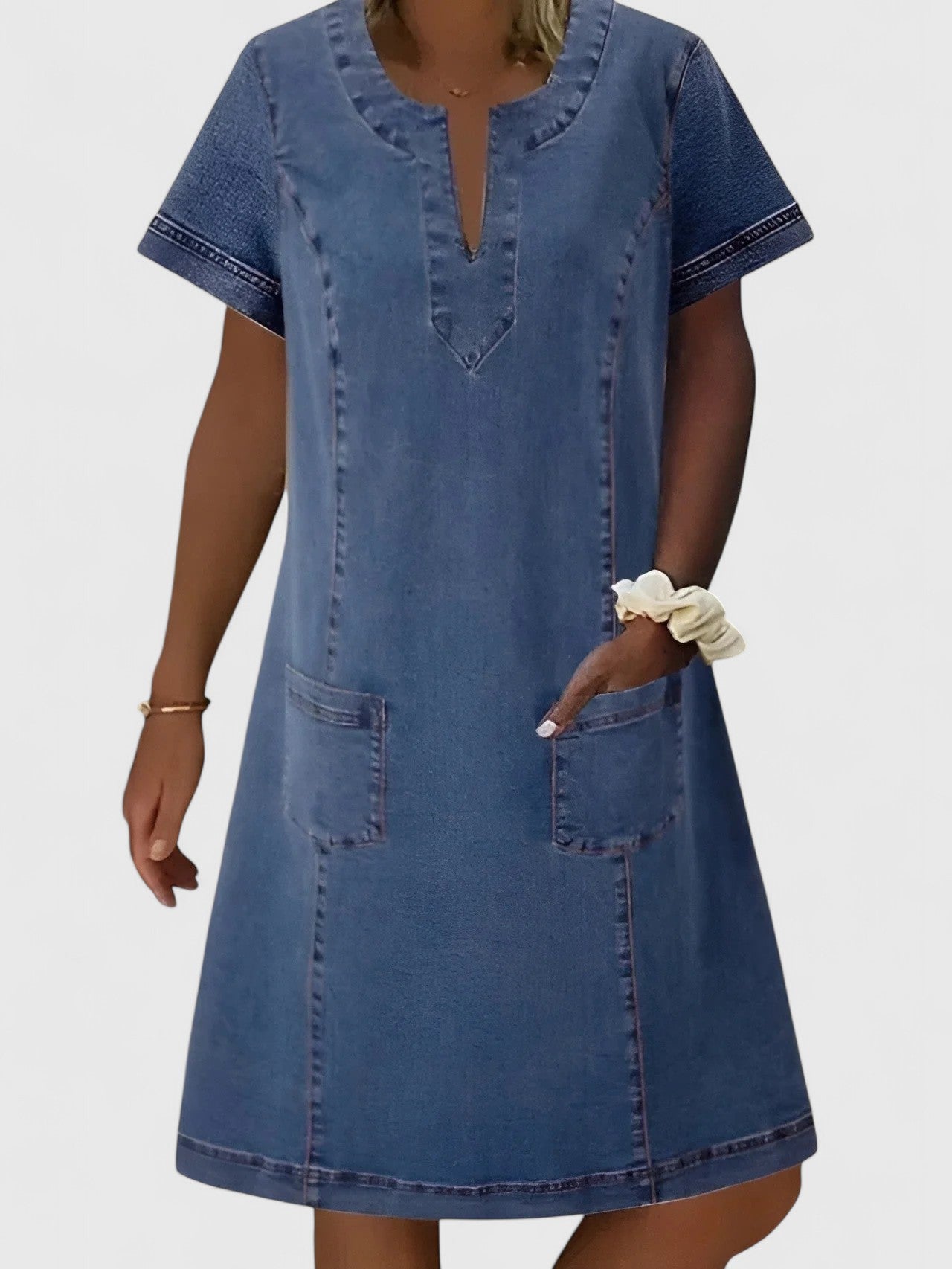 Theodora | Relaxed Denim Dress