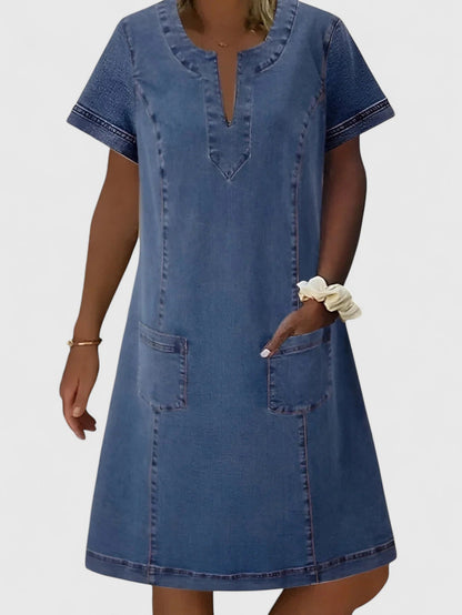 Theodora | Relaxed Denim Dress