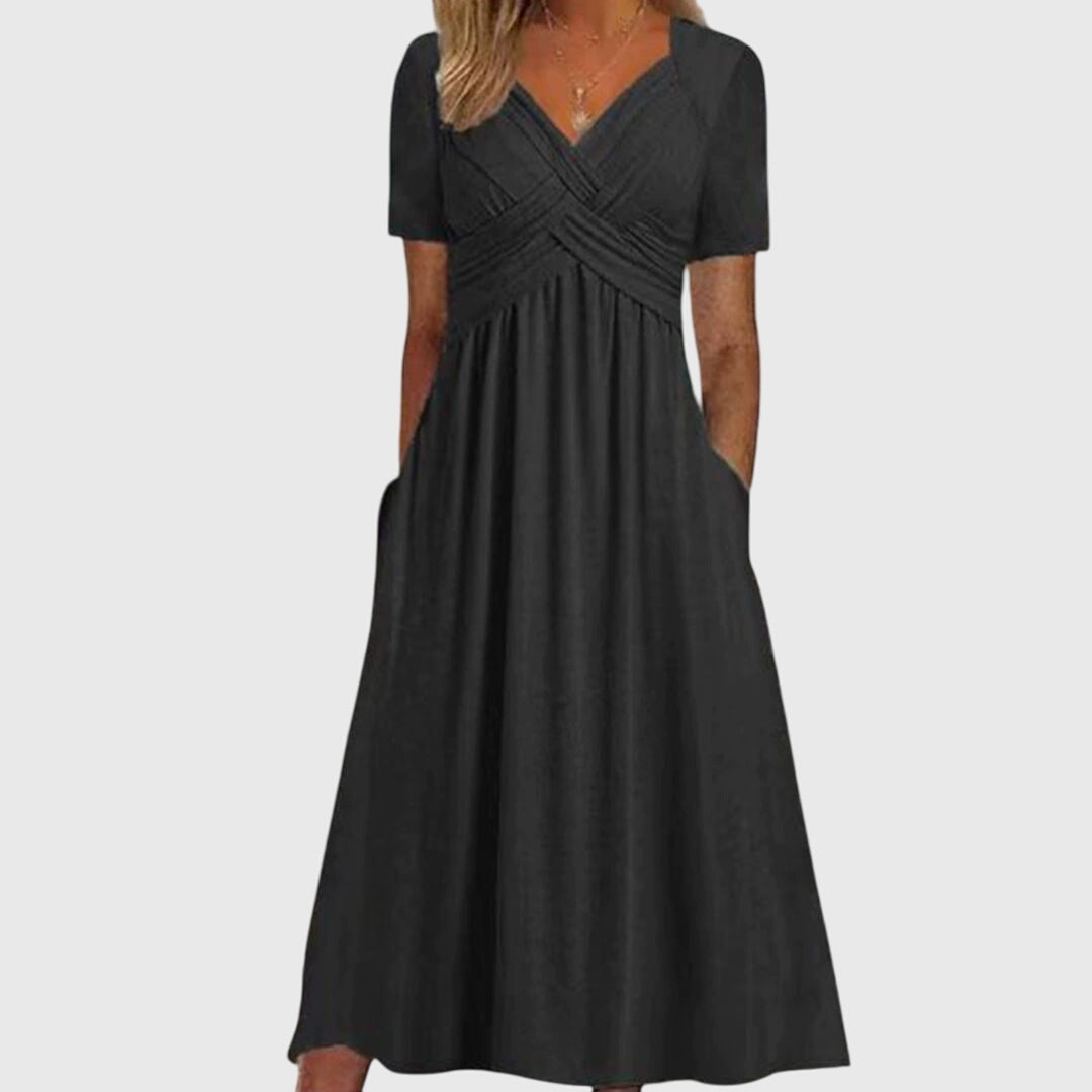 Amelia | Curve-Enhancing Midi Dress