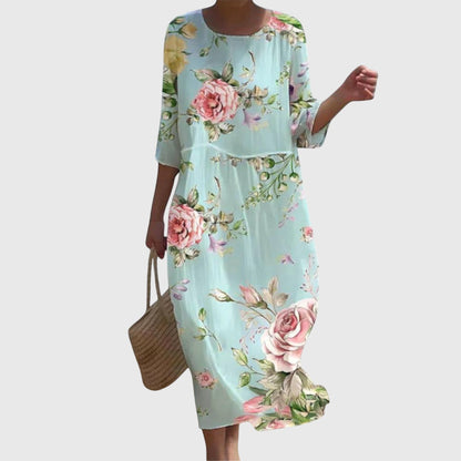 Rosalie | Flowing Floral Maxi Dress