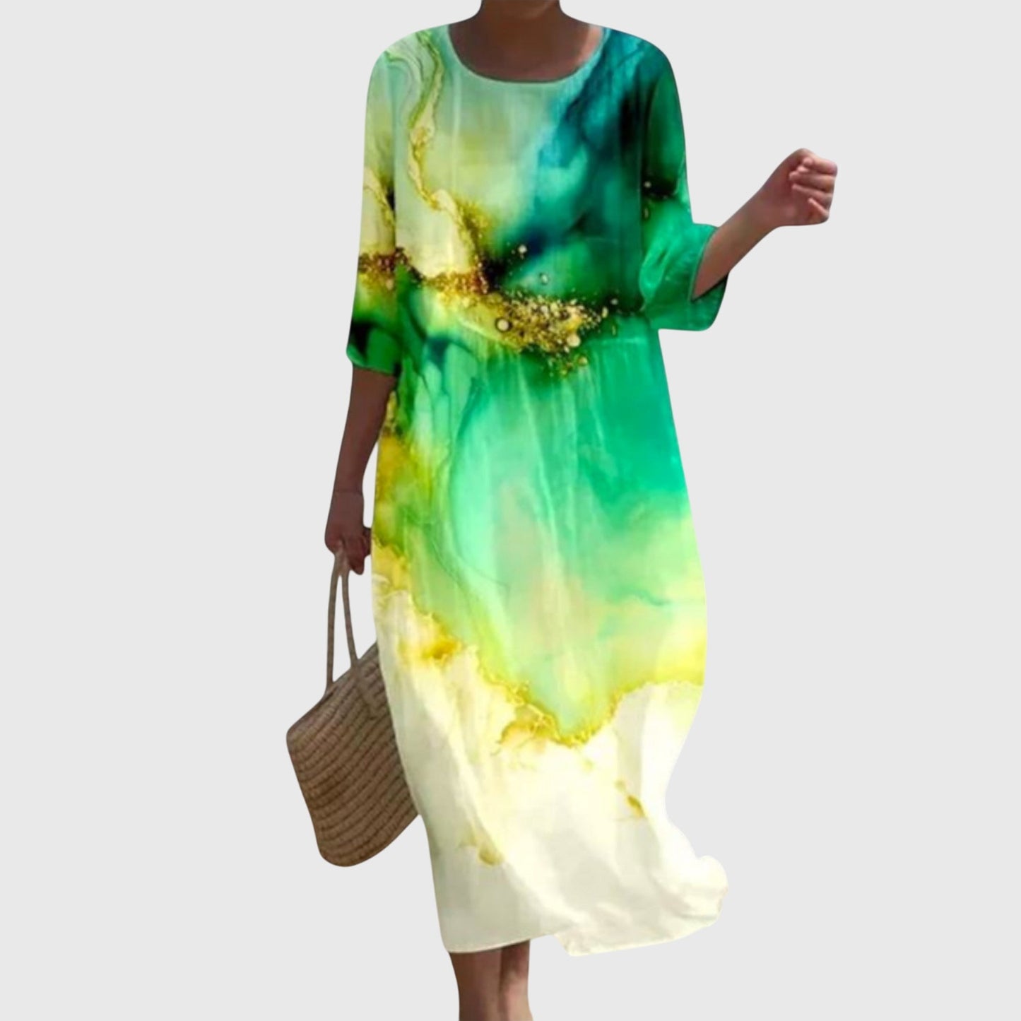 Rosalie | Flowing Floral Maxi Dress