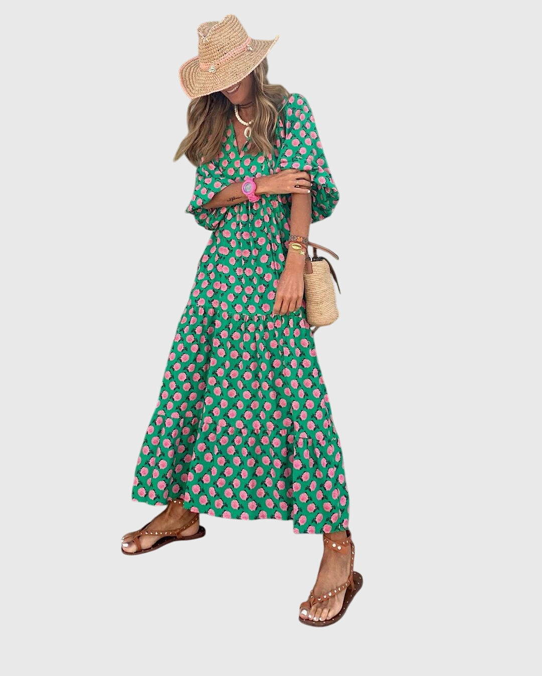 Luna | Bohemian Maxi Dress
